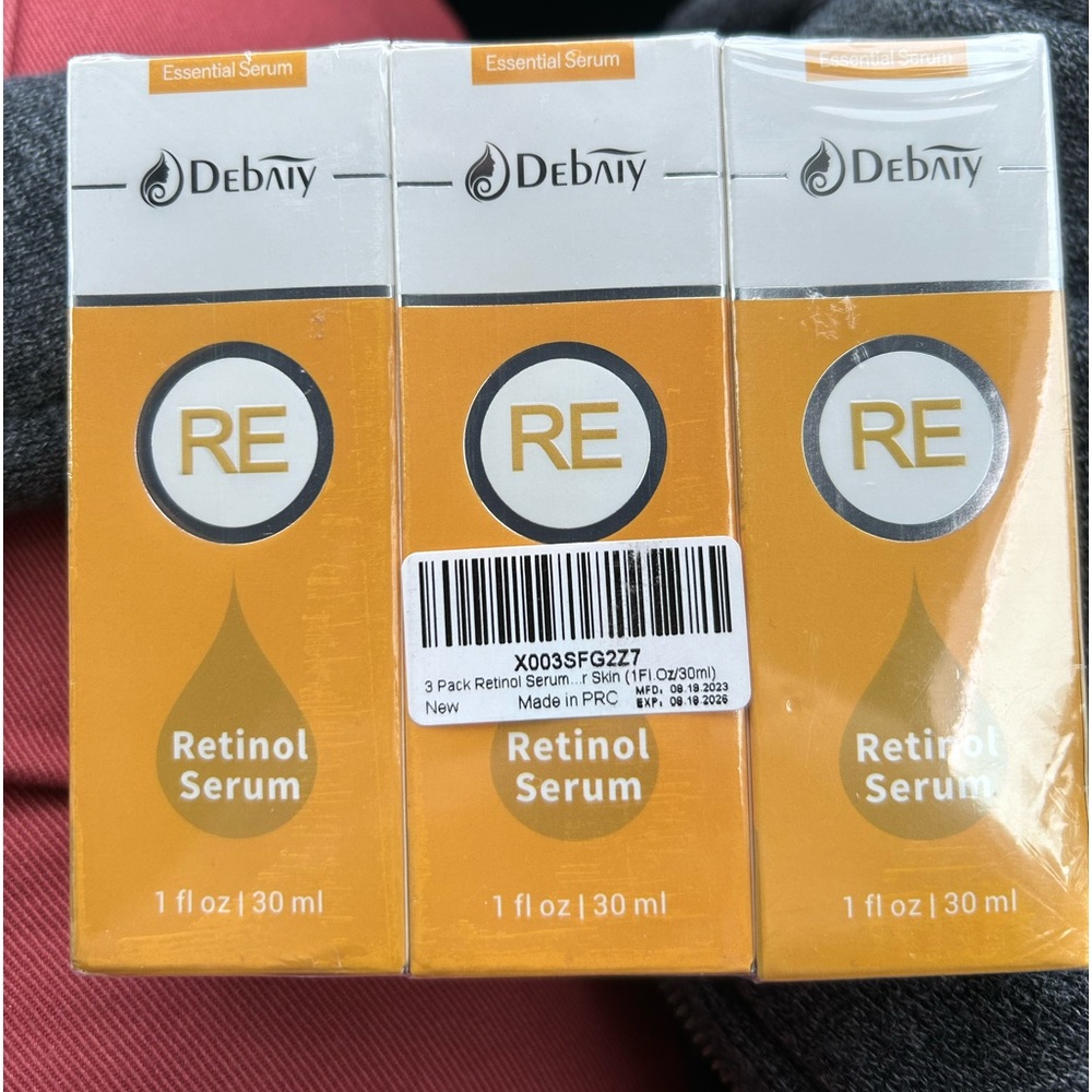 DEBAIY 3 Pack Retinol Serum for Face Anti Aging Serum Anti-Wrinkle for Skin